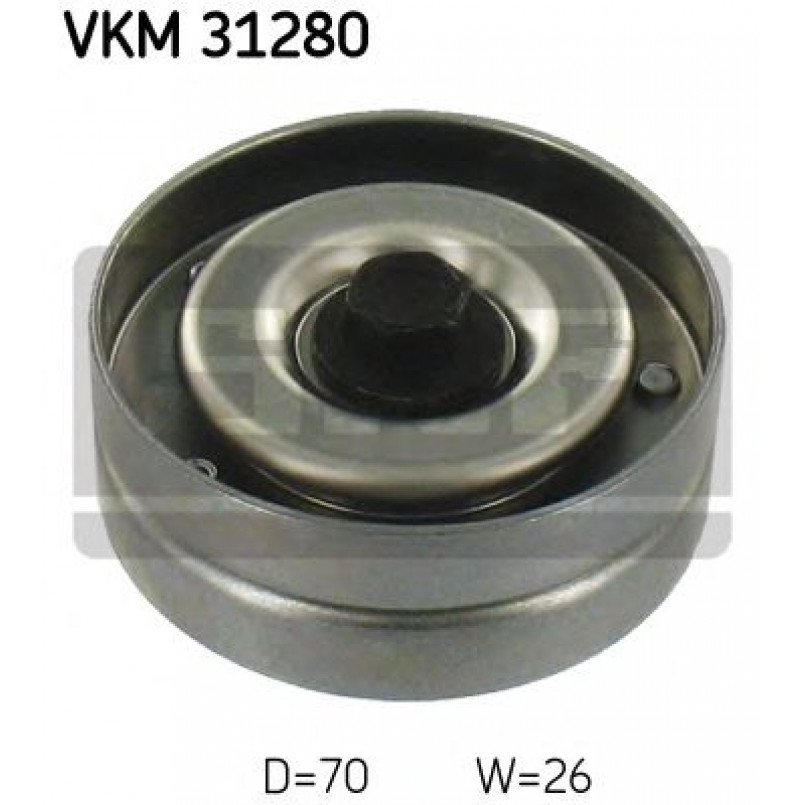 VKM 31280 SKF Ролик модуля натягувача ременя